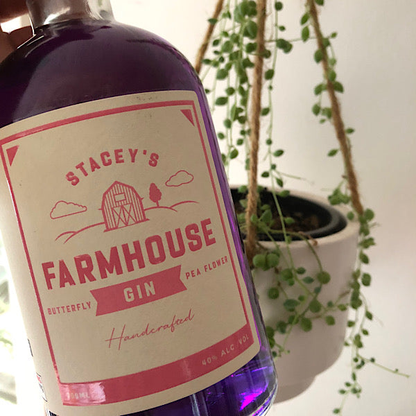 Stacey’s Farmhouse Butterfly Pea Flower Gin 700mL